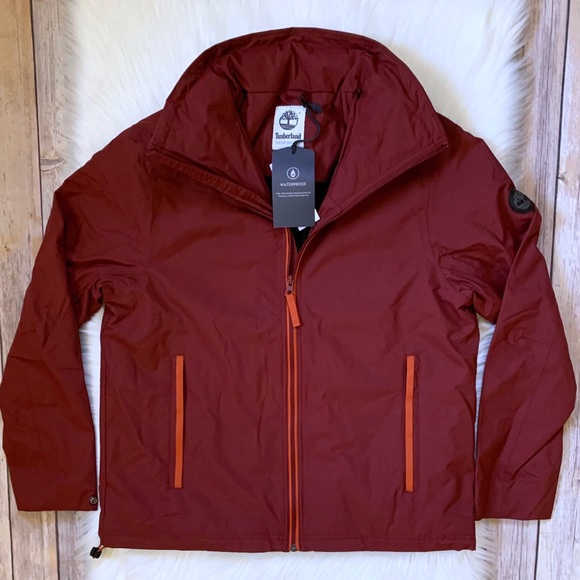 Timberland Waterproof Fleece Lined Hooded Jacket - Picture 2 of 6